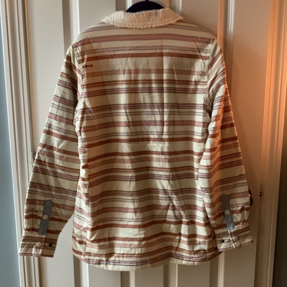 Orvis Women’s Multicolor Sherpa Lined Shacket - Picture 3 of 5